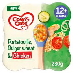 Morrisons Cow & Gate Ratatouille Bulgur Wheat & Chicken Baby Food Meal 230g offer