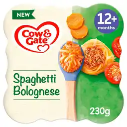 Morrisons Cow & Gate Spaghetti Bolognese Baby Food Meal 12+ Months 230g offer