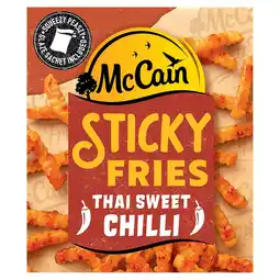 Morrisons McCain Sticky Fries Thai Sweet Chilli 400g offer