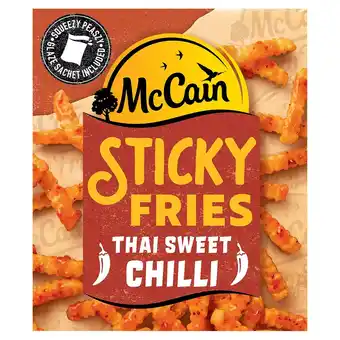 Morrisons McCain Sticky Fries Thai Sweet Chilli 400g offer