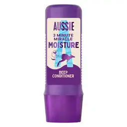 Morrisons Aussie Miracle Moist Base Hair Treatments Moisturising Dry offer