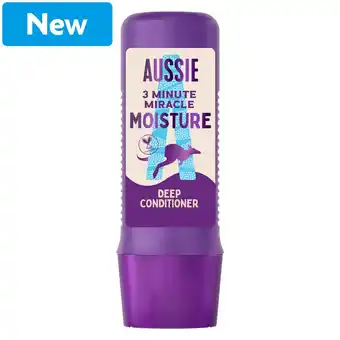 Morrisons Aussie Miracle Moist Base Hair Treatments Moisturising Dry offer