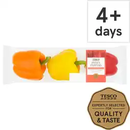 Tesco Tesco Sweet Peppers 500G offer