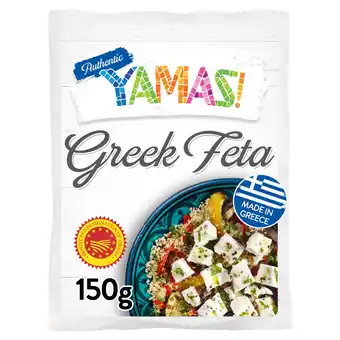 Tesco Yamas Authentic Greek Feta Pdo 150G offer