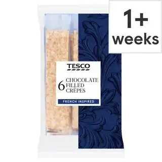 Tesco Tesco Chocolate Filled Crepes 6 pack offer