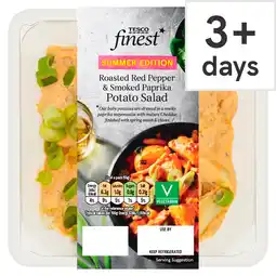 Tesco Tesco Finest Roasted Pepper & Mature Cheddar Potato Salad 275g offer