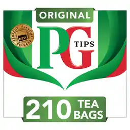 Tesco Pg Tips 210 Tea Bags 609G offer