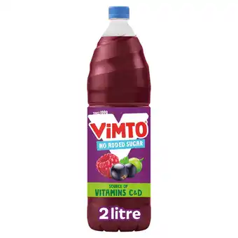 Tesco Vimto No Added Sugar Squash 2L offer