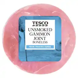 Tesco Tesco Unsmoked Gammon Joint 750G offer