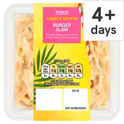 Tesco Tesco Burger Slaw 250g offer