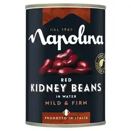 Tesco Napolina Red Kidney Beans In Water 400G offer