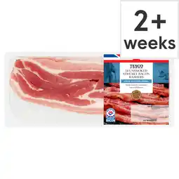 Tesco Tesco British 14R Unsmoked Streaky Bacon 300g offer