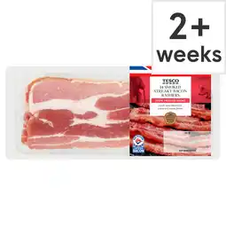 Tesco Tesco British 14R Smoked Streaky Bacon 300g offer