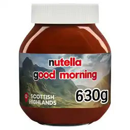 Tesco Nutella Hazelnut & Chocolate Spread 630G offer