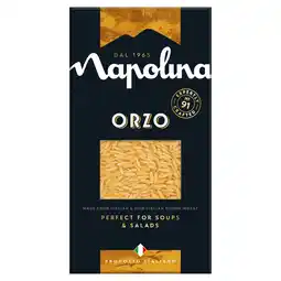 Tesco Napolina Orzo Pasta 500g offer