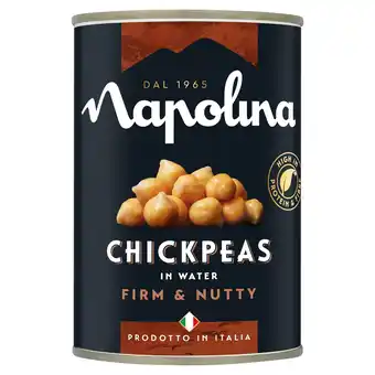 Tesco Napolina Chickpeas In Water 400g offer