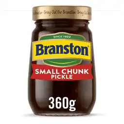 Tesco Branston Small Chunk Pickle 360G offer