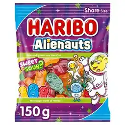Tesco HARIBO Alienauts Sweets Share Bag 150g offer