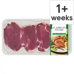 Tesco Tesco 4 Lamb Leg Steaks 400g offer