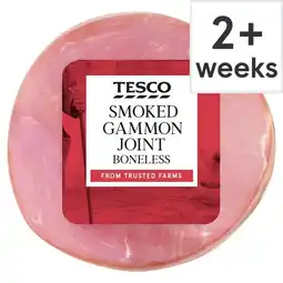Tesco Tesco Smoked Gammon Joint 750g offer