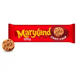 Tesco Maryland Chocolate Chip Cookies 200G offer