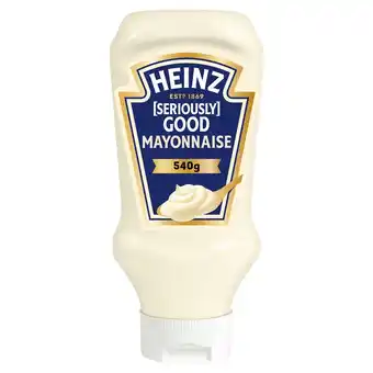 Tesco Heinz Seriously Good Mayonnaise 540g offer