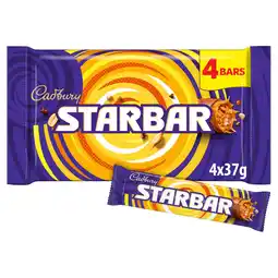 Tesco Cadbury Starbar Chocolate Multipack 4x37g offer