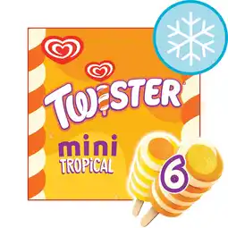 Tesco Twister Mini Tropical 6x50ml offer