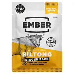 Tesco Ember Original Recipe Beef Biltong 45g offer