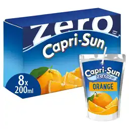 Tesco Capri-Sun Zero Orange 8 x 200ml offer