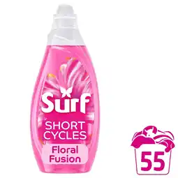 Tesco Surf Magnifi-Scent Wash Floral Fusion Laundry Detergent 55 Washes 1485ml offer