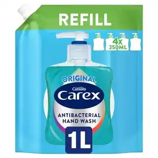 Tesco Carex Handwash Original Refill 1 Litre offer