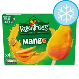 Tesco Rowntrees Mango Ice Lollies 4x70ml offer