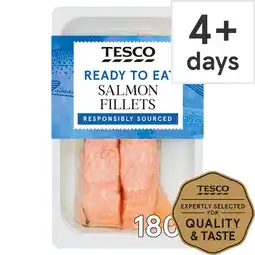 Tesco Tesco Steamed Salmon Fillets 180G offer