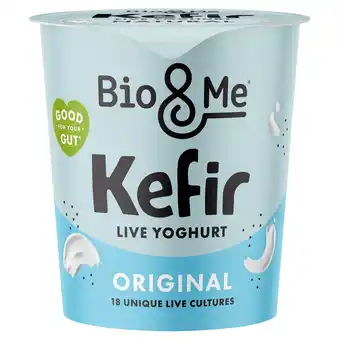 Tesco Bio&Me Kefir Live Yoghurt - Original 350g offer