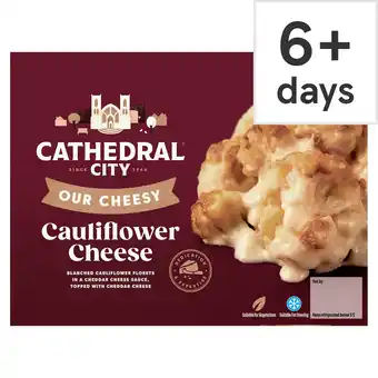 Tesco Cathedral City Cauliflower Cheese 350g offer