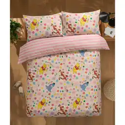 Asda Winnie The Pooh Disney Winnie the Pooh Floral Print Duvet Set - King offer