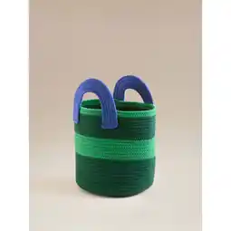 Asda George Home Green Dark Garden Rope Storage Basket offer