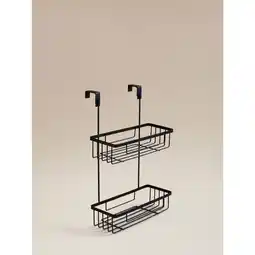 Asda George Home Black 2-Tier Over The Door Caddy offer
