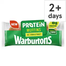 Tesco Warburtons Protein Muffins 4pk offer