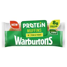 Tesco Warburtons Protein Muffins 4pk offer