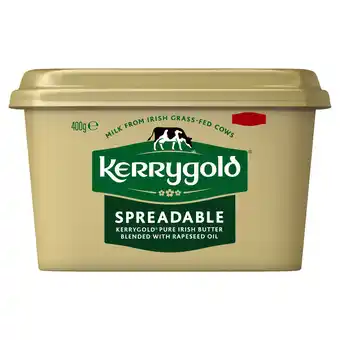 Tesco Kerrygold Spreadable Butter 400g offer