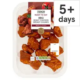Tesco Tesco BBQ Roast Chicken Breast Chunks 180g offer
