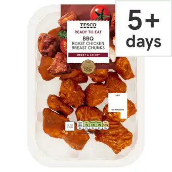 Tesco Tesco BBQ Roast Chicken Breast Chunks 180g offer