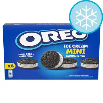 Tesco Oreo Ice Cream Mini Sandwiches 6x55ml offer