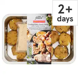 Tesco Tesco Finest Crushed Baby Potato Salad with Caesar Dressing 450g offer