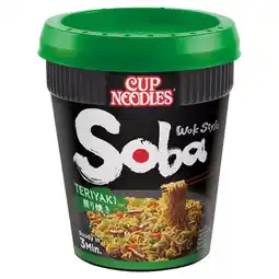 Tesco Nissin Soba Teriyaki Instant Noodles 90G offer