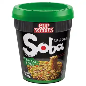 Tesco Nissin Soba Teriyaki Instant Noodles 90G offer
