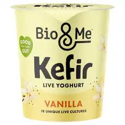 Tesco Bio&Me Kefir Yoghurt Vanilla 350g offer