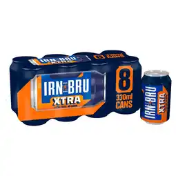 Tesco Irn Bru Xtra 8X330ml offer